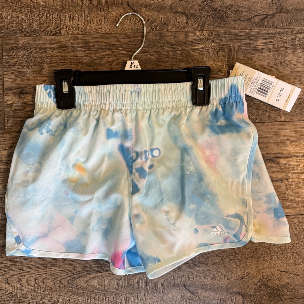 Girls Adidas athletic shorts